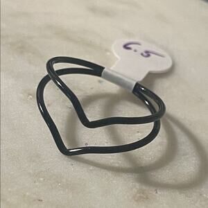 fashion ring gothic black 6.5